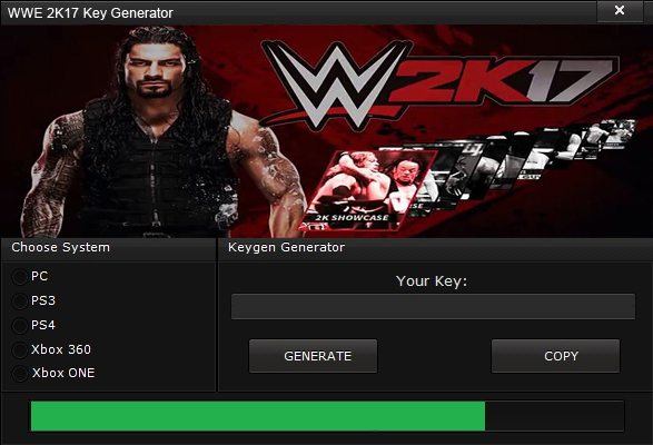 Wwe 2k17 activation product key free download