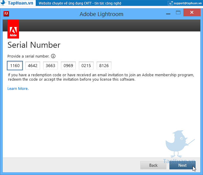 Adobe Lightroom 5.7.1 Serial Key Free